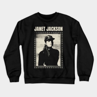 Janet Jackson 70s 80s Vintage Crewneck Sweatshirt